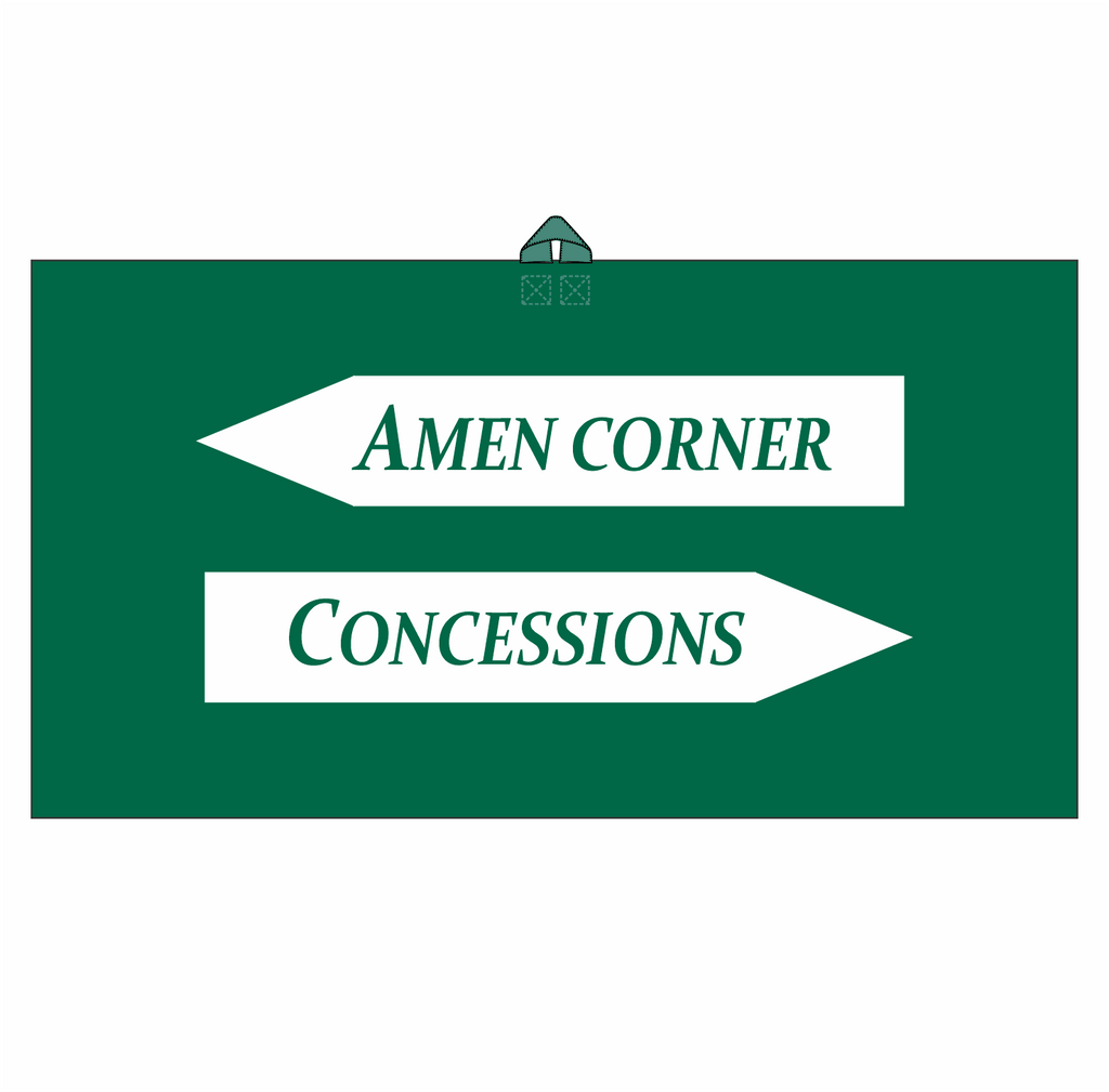 Amen Corner Golf Towel - In Stock - The Back Nine Online