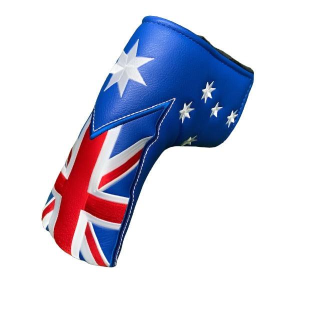 Australian Flag Blade Putter Cover & Cart Golf Towel - The Back Nine Online