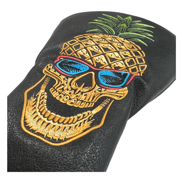 Pineapple Skull Head Cover - The Back Nine Online