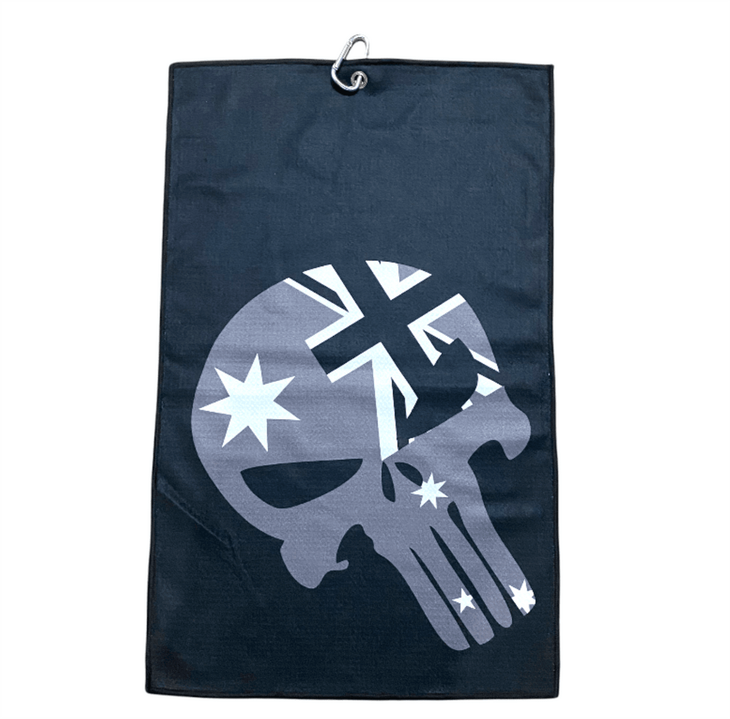 Punisher Flag Blade Putter Cover & Cart Golf Towel - The Back Nine Online