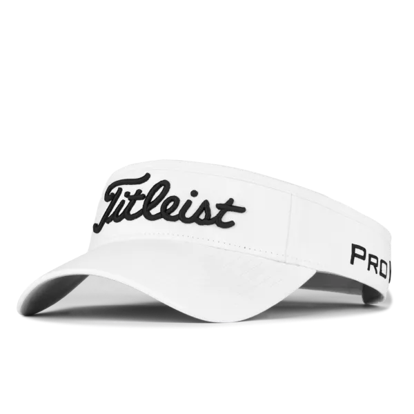 Titleist Tour Performance Visor - White Black