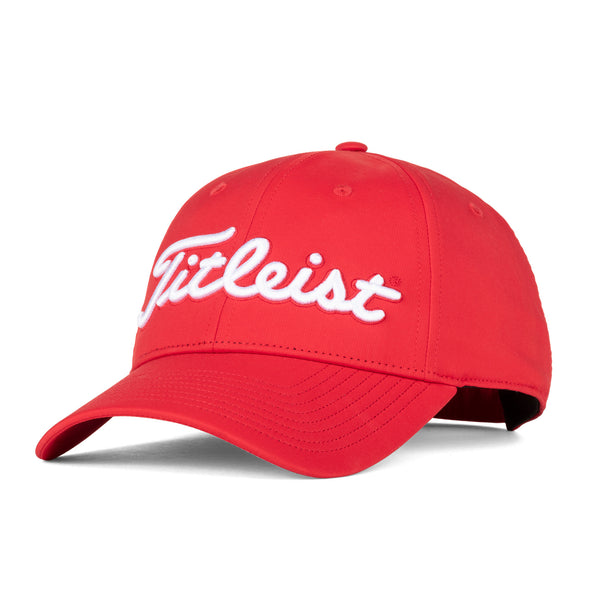 Titleist Tour Performance Staff Cap - Red / White