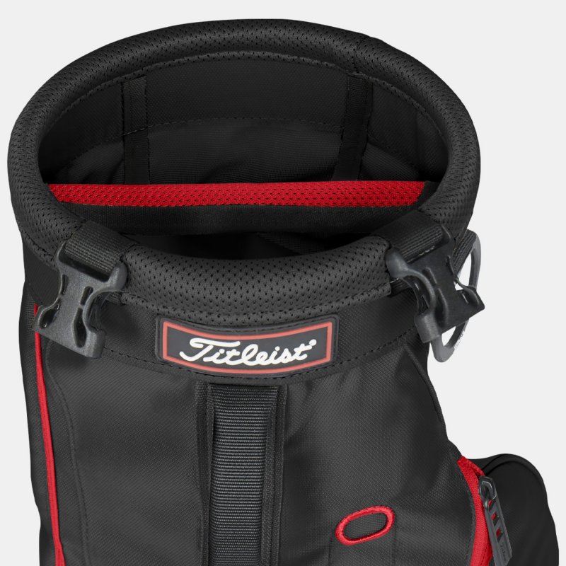 Titleist Carry Bag - Black / Red
