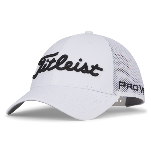 Titleist Tour Performance Mesh Cap - White / Black