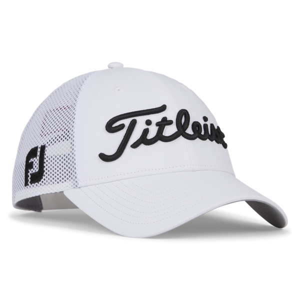 Titleist Tour Performance Mesh Cap - White / Black