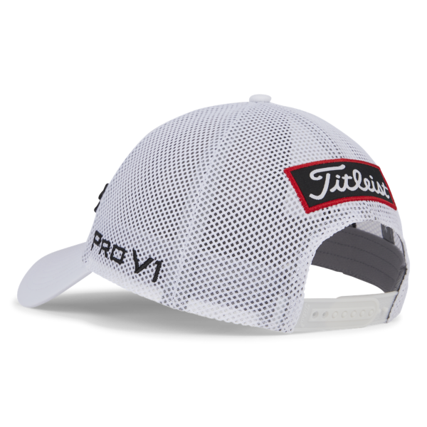Titleist Tour Performance Mesh Cap - White / Black