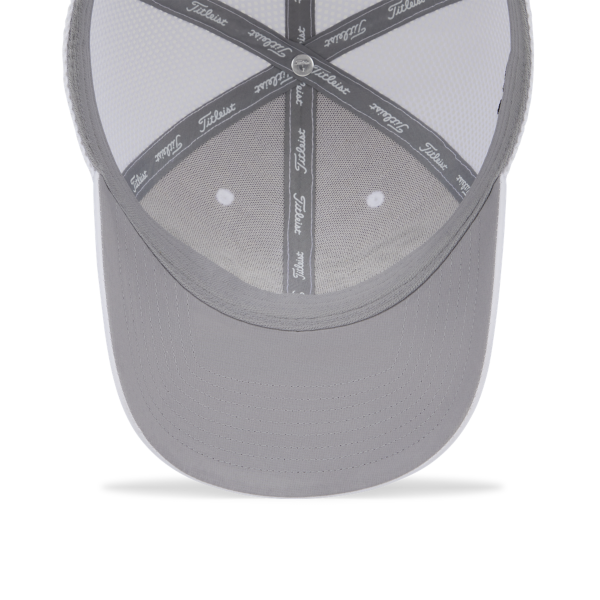 Titleist Tour Performance Mesh Cap White Black The Back Nine