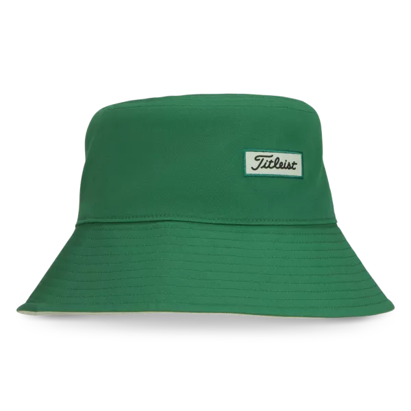Titleist Reversible Charleston Bucket Hat - Fairway Green / Lime