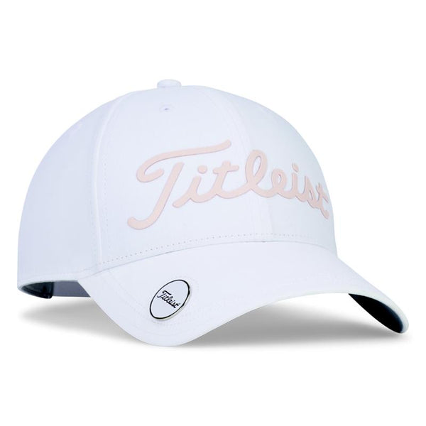 Titleist Women's Tour Performance Cap - White / Rose