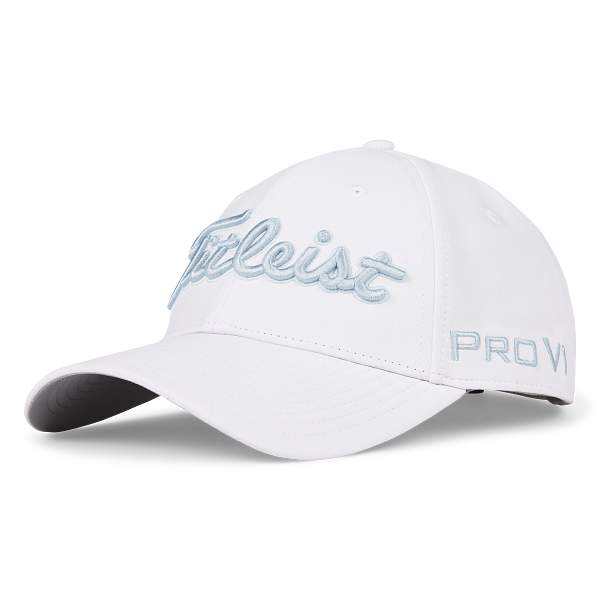 Titleist Women's Tour Performance Cap - White / Bluebird