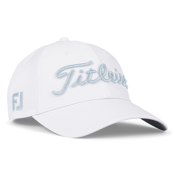 Titleist Women's Tour Performance Cap - White / Bluebird
