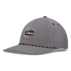 Titleist Boardwalk Rope Cap - Charcoal / Crimson