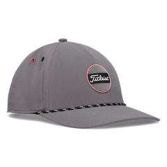 Titleist Boardwalk Rope Cap - Charcoal / Crimson