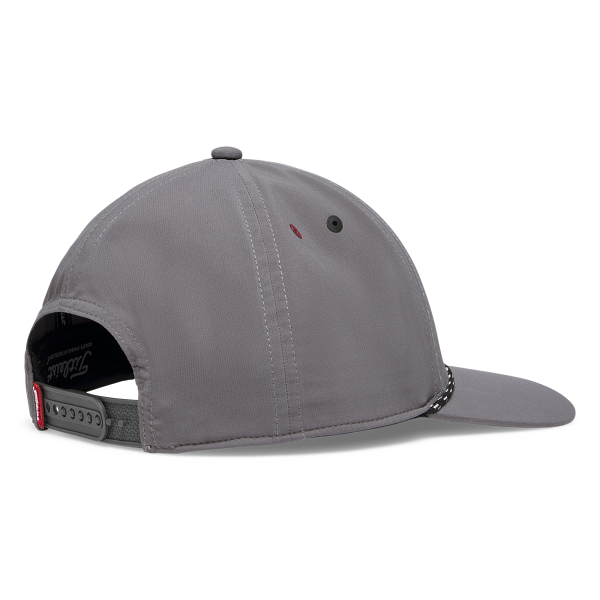Titleist Boardwalk Rope Cap - Charcoal / Crimson