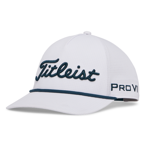 Titleist Tour Rope Cap - White / Monterey