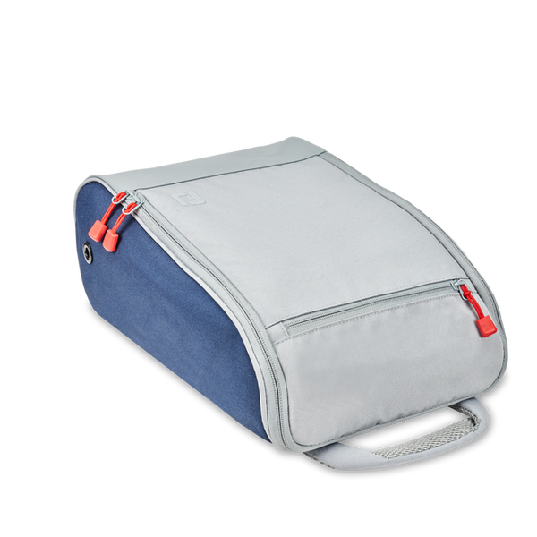 FootJoy Deluxe Shoe Bag - Grey / Navy