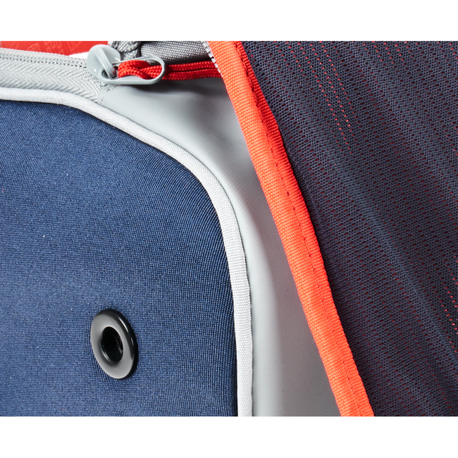 FootJoy Deluxe Shoe Bag - Grey / Navy