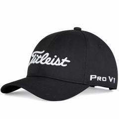 Titleist Junior Tour Performance Staff Cap - Black / White