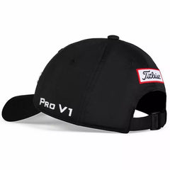 Titleist Junior Tour Performance Staff Cap - Black / White