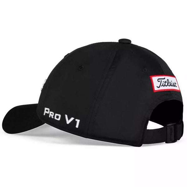 Titleist Junior Tour Performance Staff Cap - Black / White