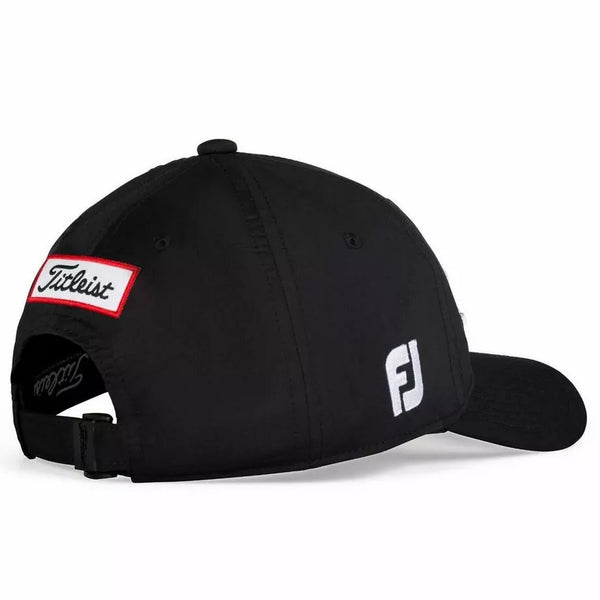 Titleist Junior Tour Performance Staff Cap - Black / White
