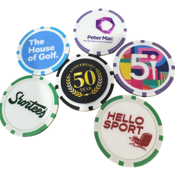 Custom Poker Chip Ball Markers