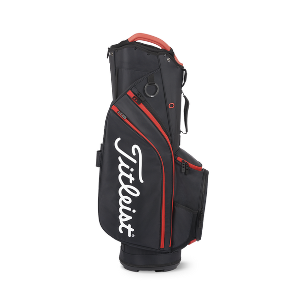 Titleist Cart 14 Golf Bag - Black / Red
