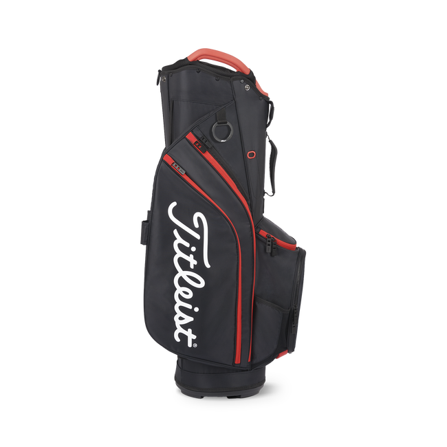 Titleist Cart 14 Golf Bag - Black / Red