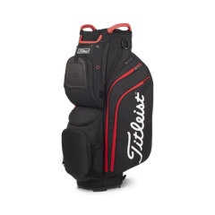 Titleist Cart 15 Golf Bag - Black / Red