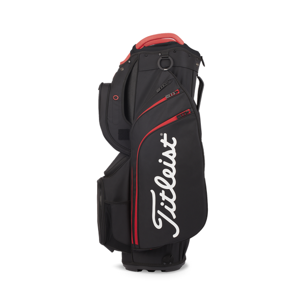 Titleist Cart 15 Golf Bag - Black / Red