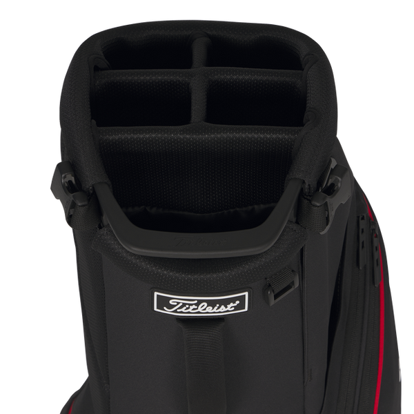 Titleist Players S5 Stand Bag - Black / Red / White
