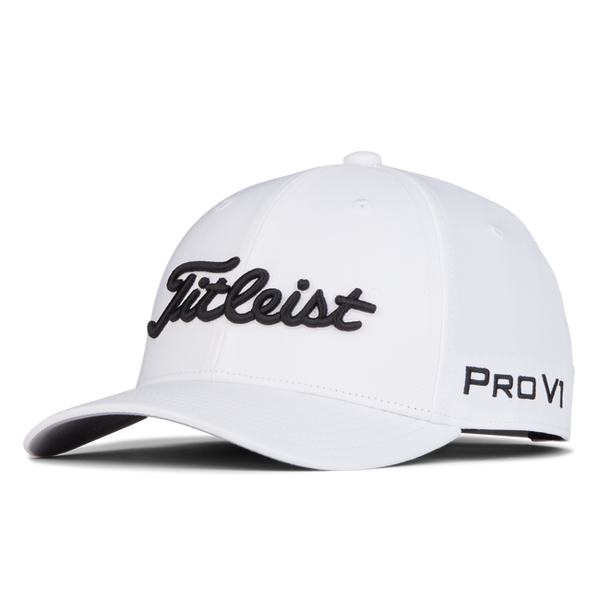 Titleist Junior Tour Performance Staff Cap - White / Navy