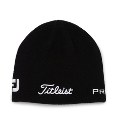 Titleist Tour Merino Beanie - Black / White