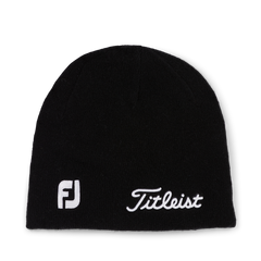 Titleist Tour Merino Beanie - Black / White