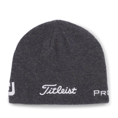 Titleist Tour Merino Beanie - Charcoal / White