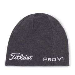 Titleist Tour Merino Beanie - Charcoal / White