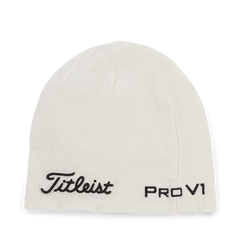 Titleist Tour Merino Beanie - White / Black