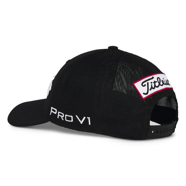 Titleist Tour Performance Mesh Cap - Black / White