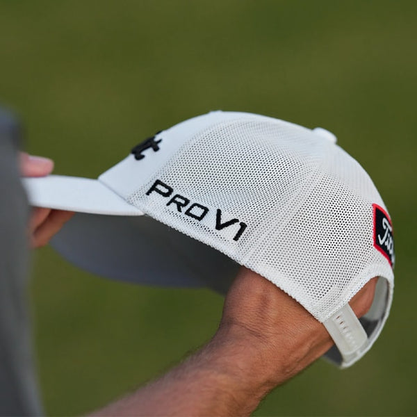 Titleist Tour Performance Mesh Cap - White / Black