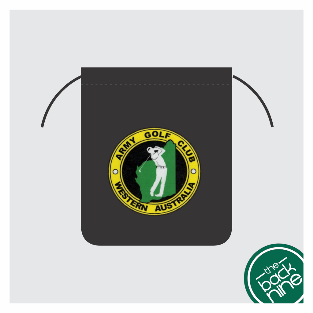 ArmyGolf Club - Custom Valuables Bag - The Back Nine