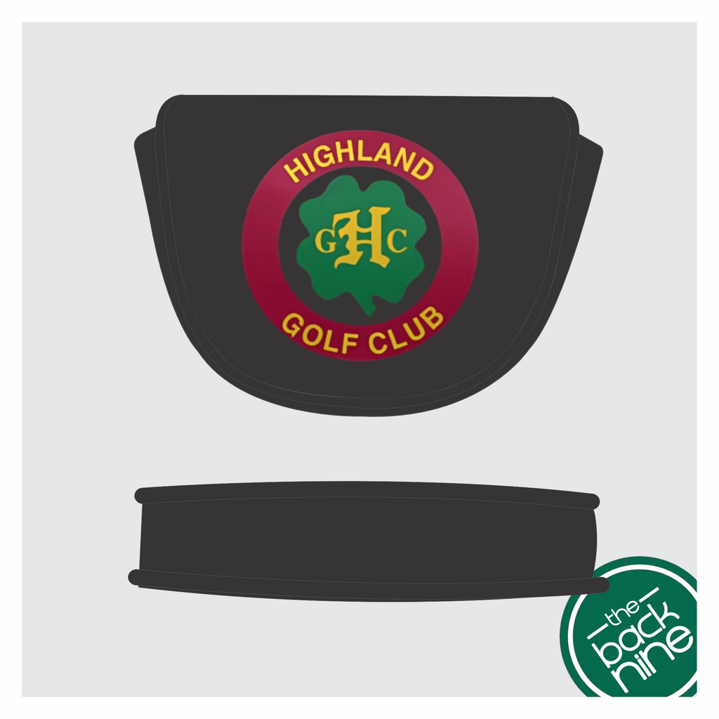 Highland Golf Club - Custom Mallet Putter Cover - The Back Nine Online