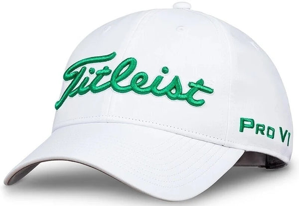 Titleist Tour Performance Staff Cap - White / Hunter