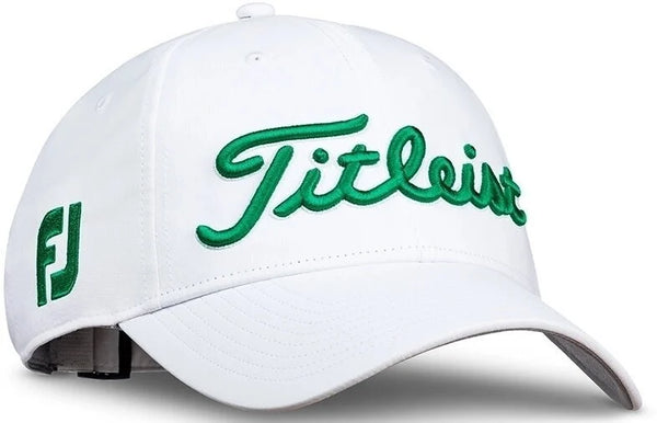 Titleist Tour Performance Staff Cap - White / Hunter