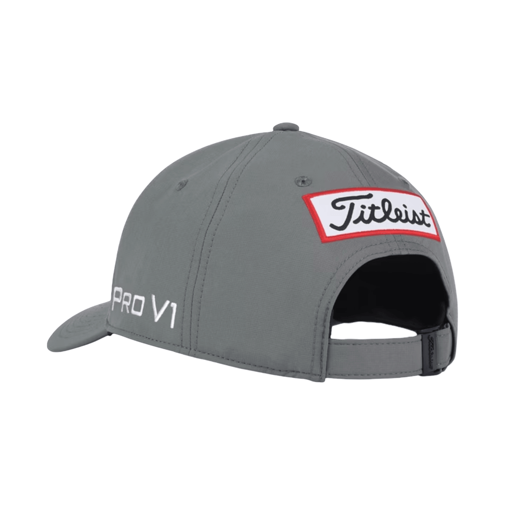 Titleist Tour Performance Staff Cap - Grey - The Back Nine Online