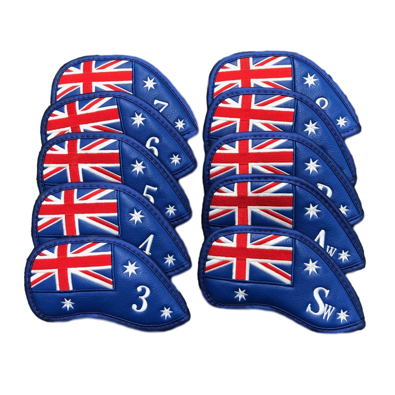 Australian Flag - Iron Cover Set (3-9, PW, AW, SW) - The Back Nine Online