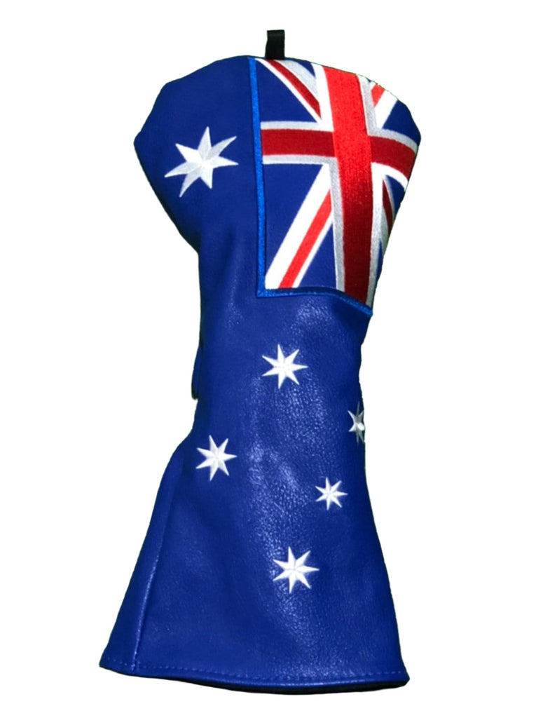 Australian Flag Fairway Wood Cover The Back Nine Online - Custom HeadCovers & Custom Golf Bags