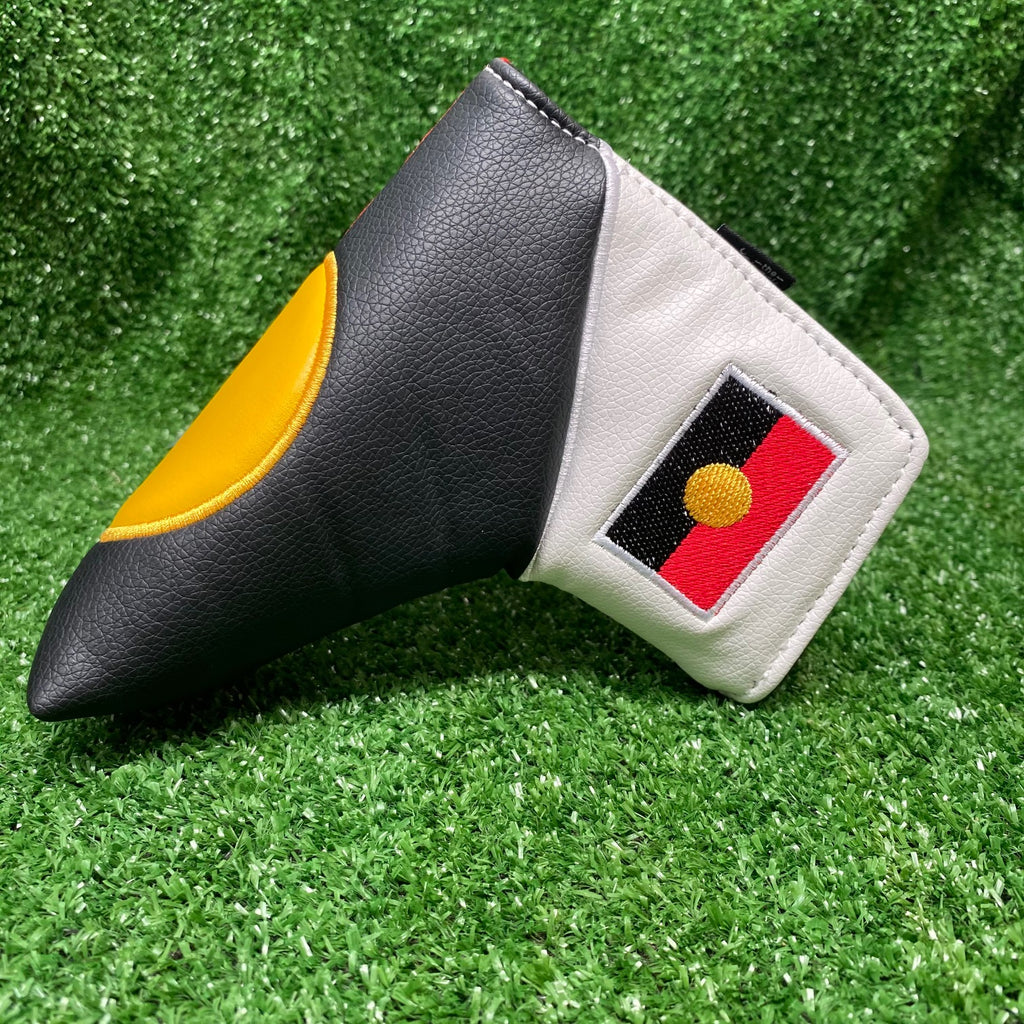 Aboriginal Flag Blade Putter Cover - The Back Nine Online