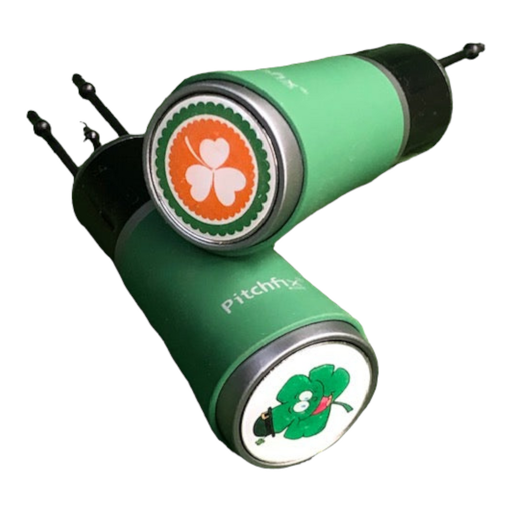 Pitchfix Twister 2.0 - Green with Irish Ball Marker - The Back Nine