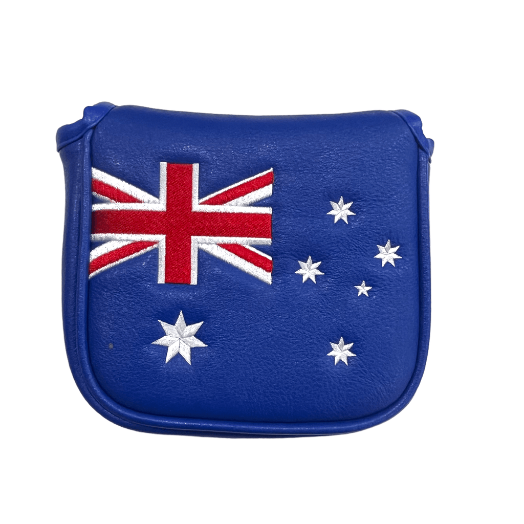 Australian Flag "Square" Mallet Putter Cover - The Back Nine Online