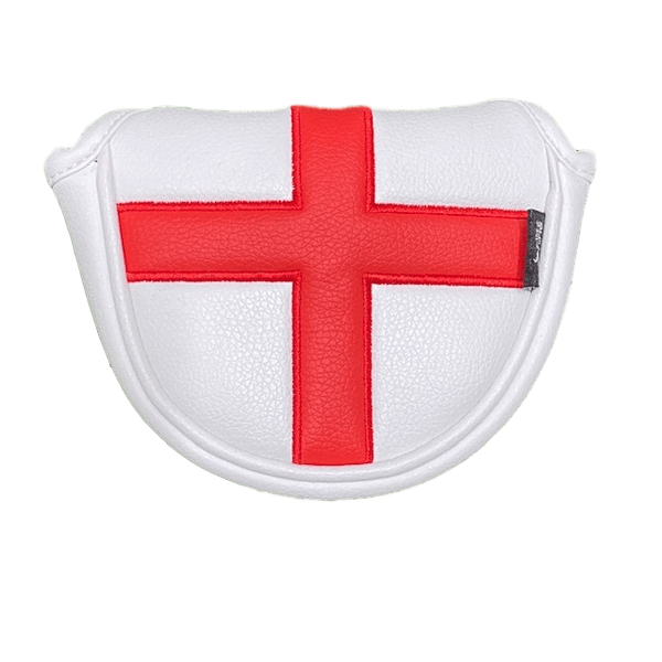 English Flag Mallet Putter Cover - The Back Nine Online